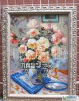 靜物花卉純手繪油畫 藝術(shù)與商業(yè)的完美結(jié)合
